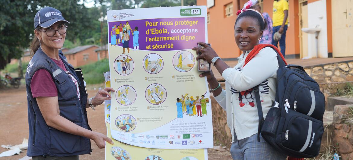Ebola en RDC : entre méfiance et espoir, la riposte gagne du terrain | ONU  Info