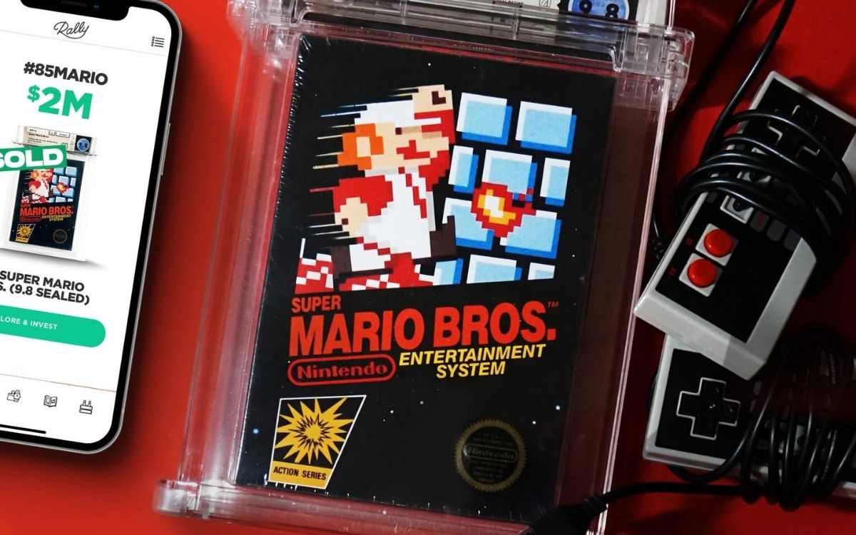 Cette cartouche de Super Mario Bros. s'est vendue 2 millions de dollars, un  record