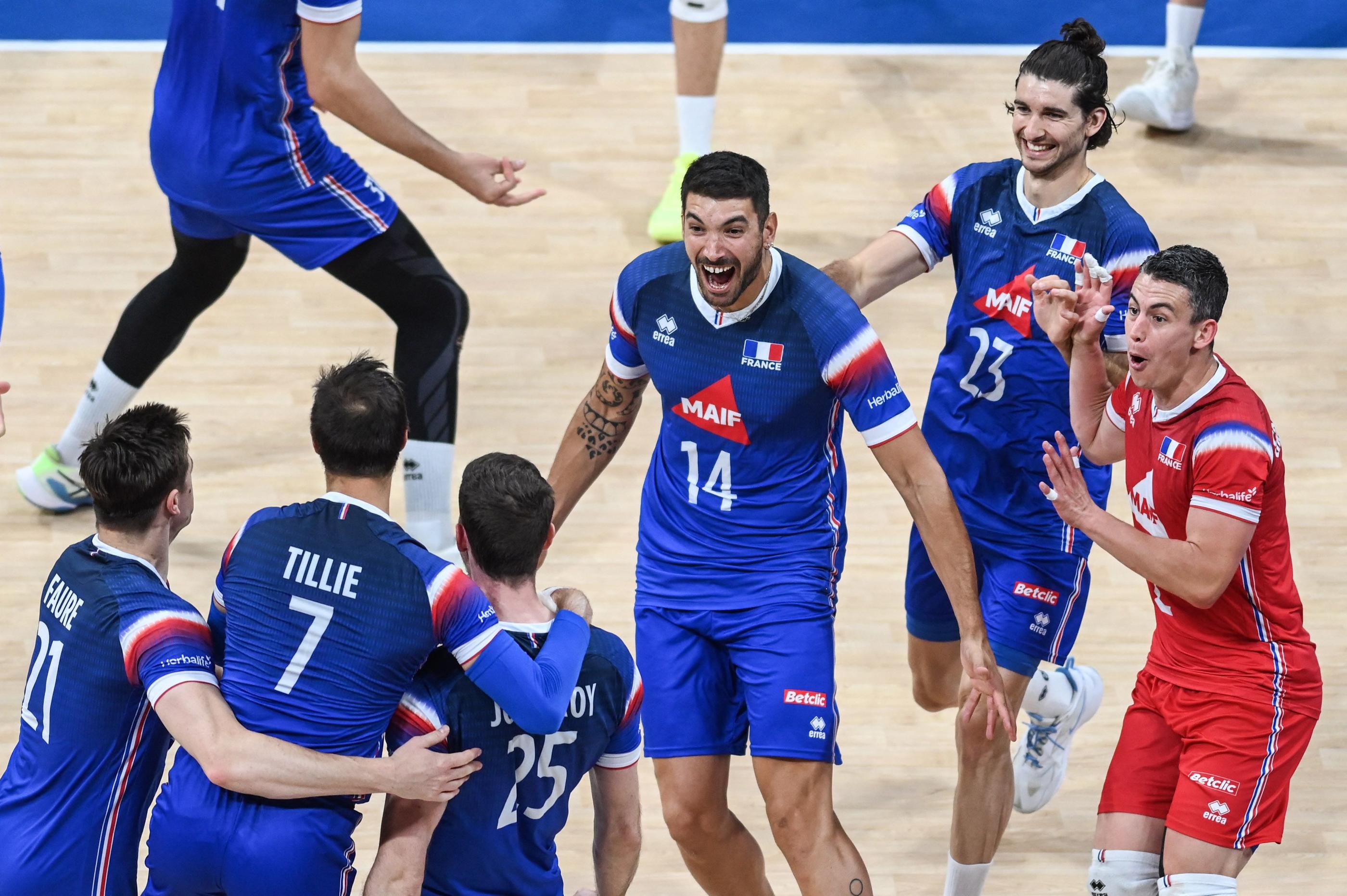 JO Paris 2024 : l'équipe de France de volley face à l'Italie lors des  quarts de la Ligue des nations - Le Parisien