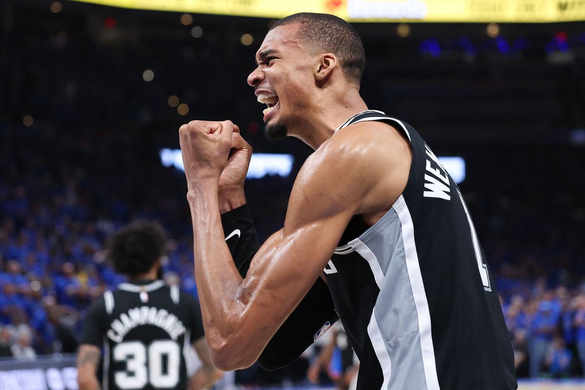 Vidéo. NBA : Wembanyama et les Spurs en finale face aux Knicks après un  exploit en Oklahoma