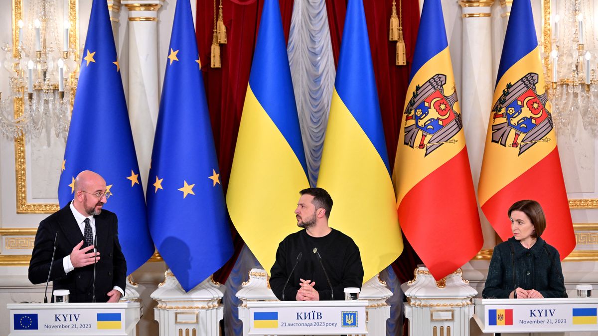 Adhésion de l'Ukraine et de la Moldavie à l'UE : en quoi consistent les  négociations qui viennent de s'ouvrir ? – franceinfo