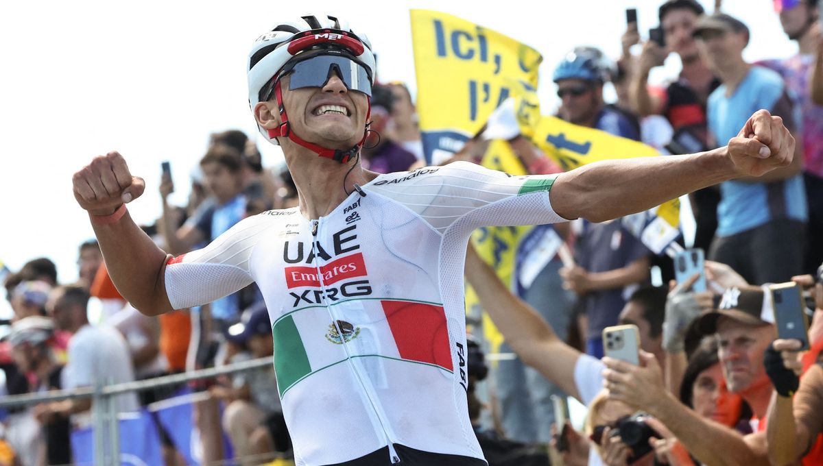 Tour Auvergne-Rhône-Alpes : le Mexicain Isaac del Toro remporte la 7e étape  dans l'Ain, Paul Seixas 7e après une chute - ICI