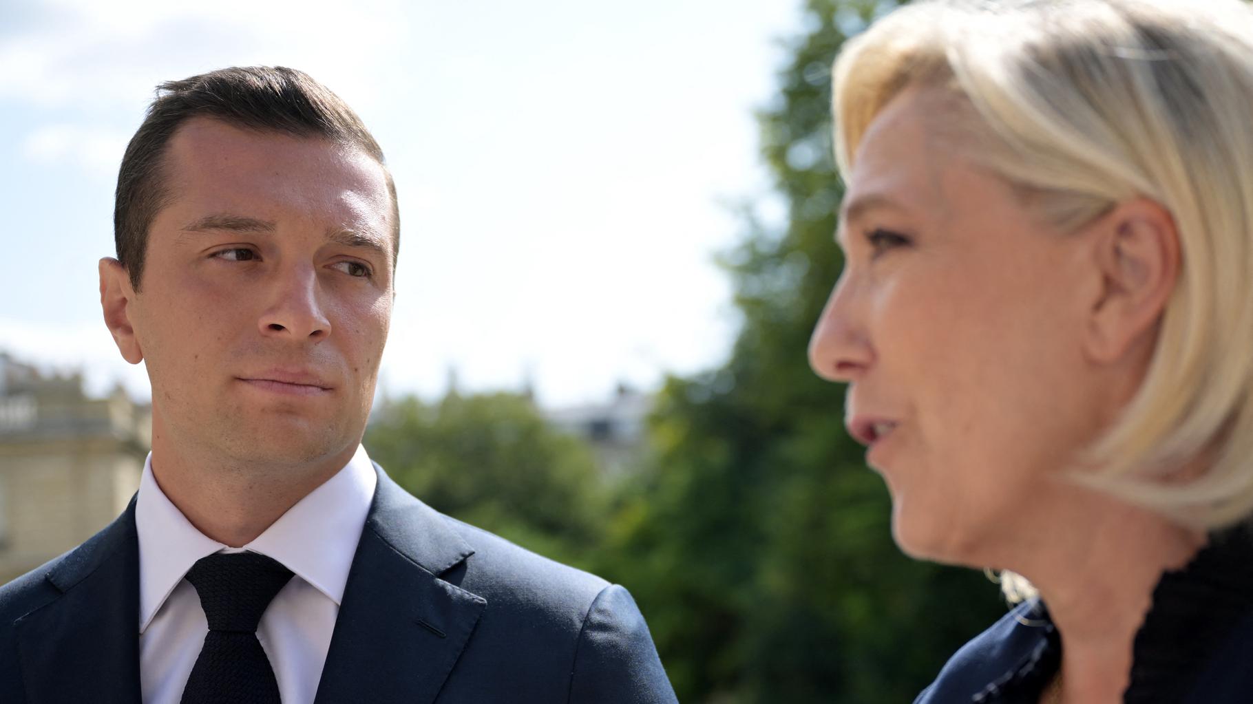 Recadré par Marine Le Pen, Jordan Bardella tente de minimiser (et se défend)