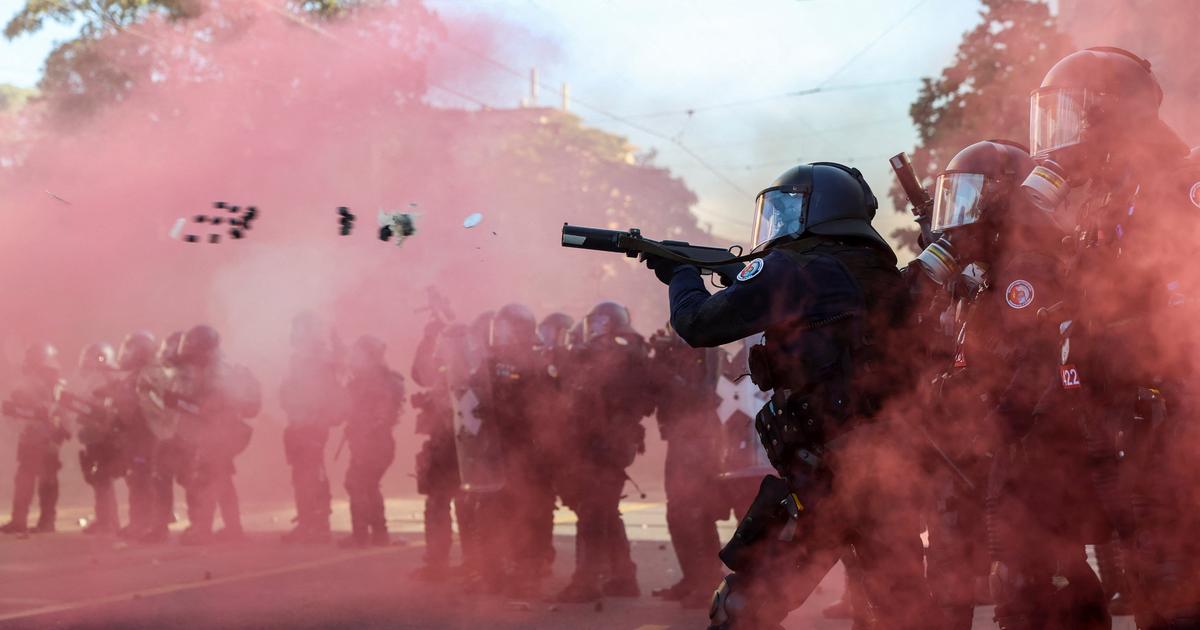 Sommet du G7: de multiples affrontements entre manifestants et police  autour de l'ONU à Genève