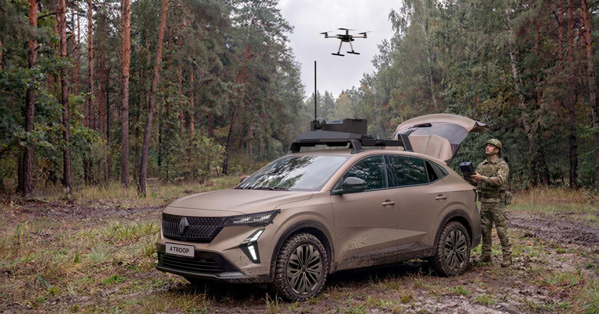 Renault et Thales dévoilent «4 TROOP», un véhicule tactique adapté aux  «nouveaux besoins opérationnels des forces terrestres»