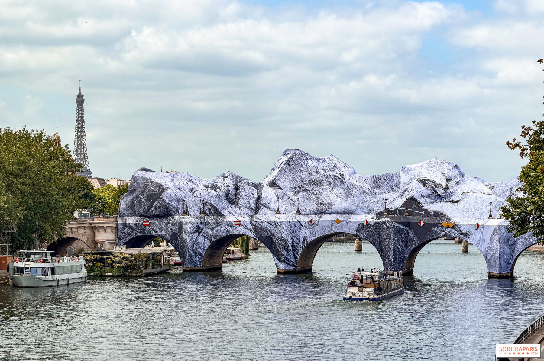 La Caverne du Pont Neuf : les dernières nouvelles sur l'installation géante  de JR - nos photos - Sortiraparis.com