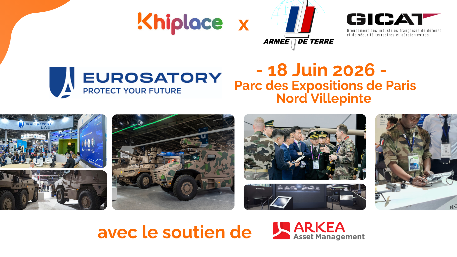 Visite guidée et privée du Salon Eurosatory 2026 | Khiplace