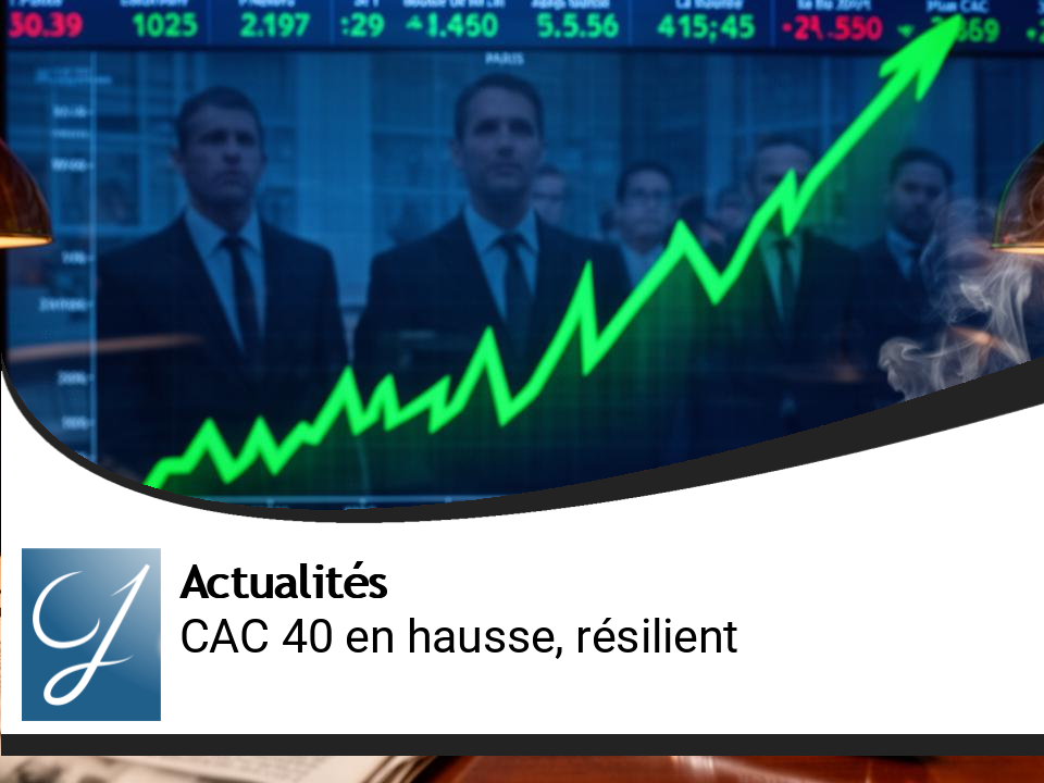 CAC 40 en ascension : résilience face aux tensions géopolitiques