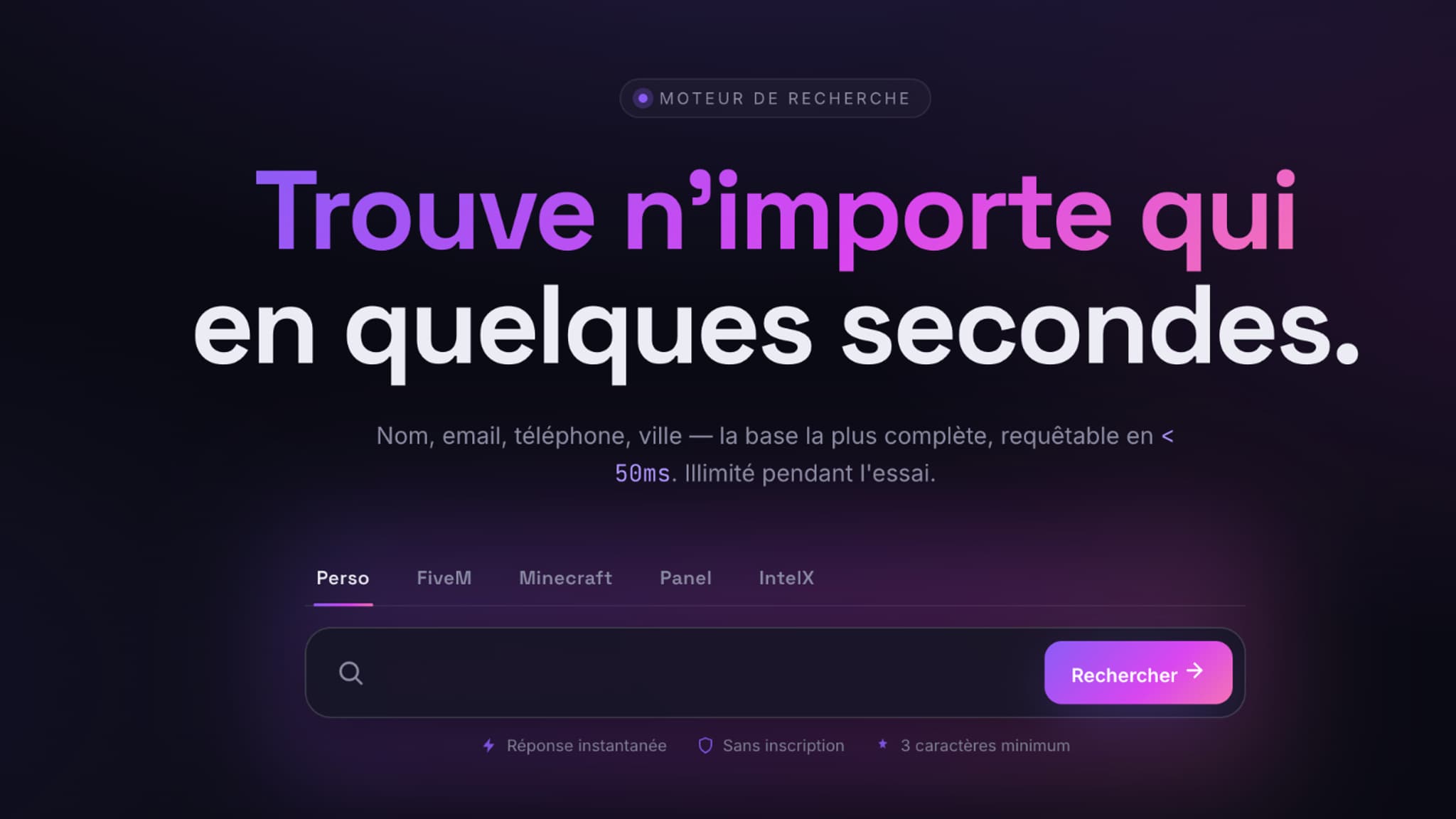Searcher: pourquoi l'outil de recherche en ligne de données volées est-il  illégal, et surtout que risquent ses utilisateurs?