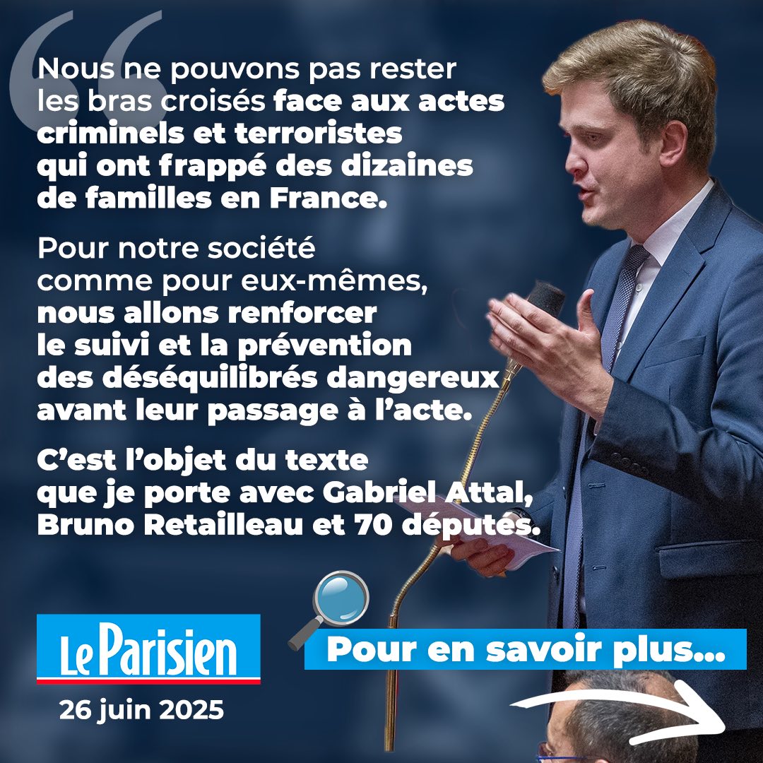 Je suis heureux de déposer ma proposition de loi visant à améliorer la  sécurité et la prévention des risques d'attentat. - Charles Rodwell