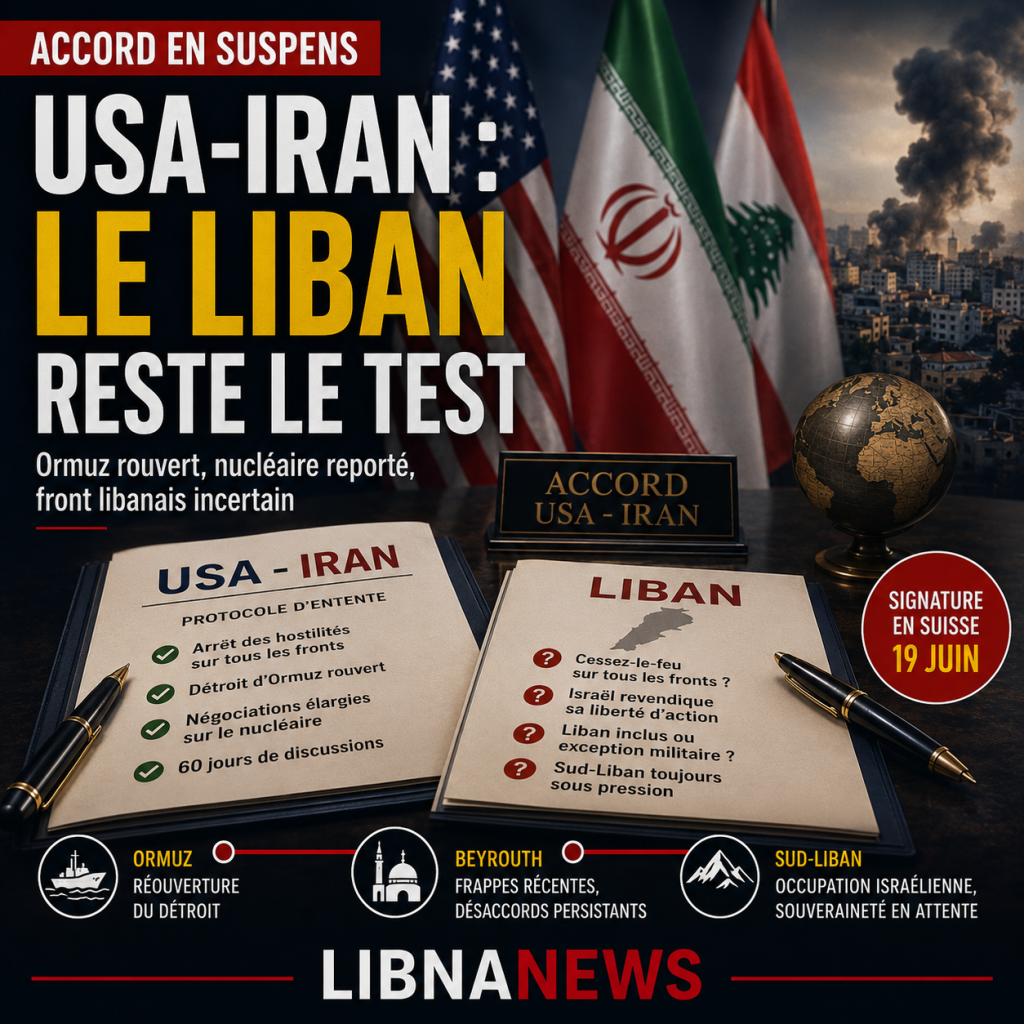 Accord USA-Iran : le Liban entre lectures antagonises