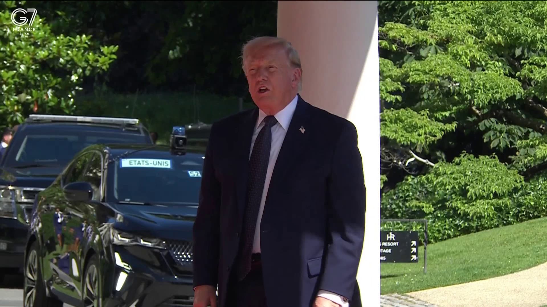 DIRECT. Sommet du G7: Donald Trump est arrivé à Évian