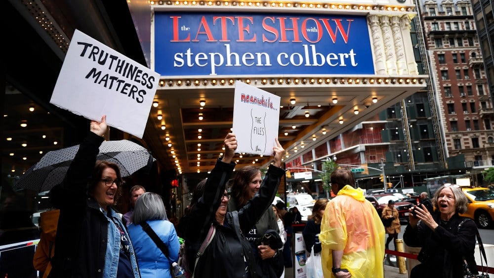 Stephen Colbert Fans Explain Why They Believe CBS Cancelled 'The Late Show'