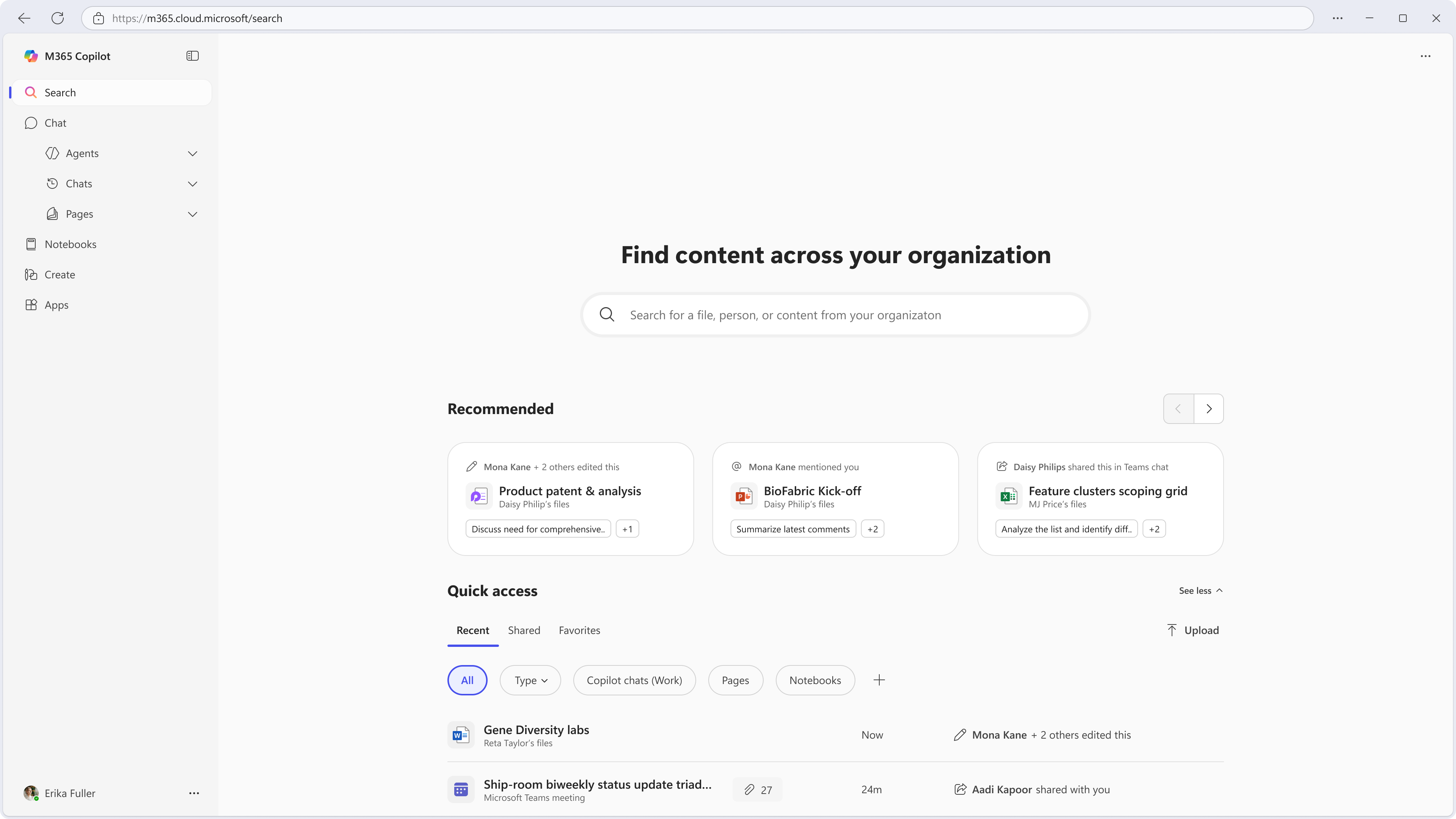 recherche Microsoft 365 Copilot | Microsoft Learn