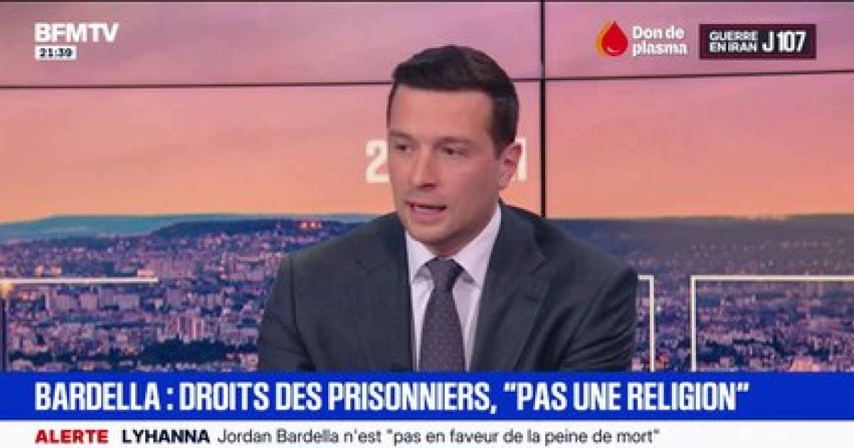 Jordan Bardella (RN) au GP de Monaco pendant la marche blanche pour Lyhanna:  ”Des marches blanches, il y en a tous les jours" : Actualités - Orange