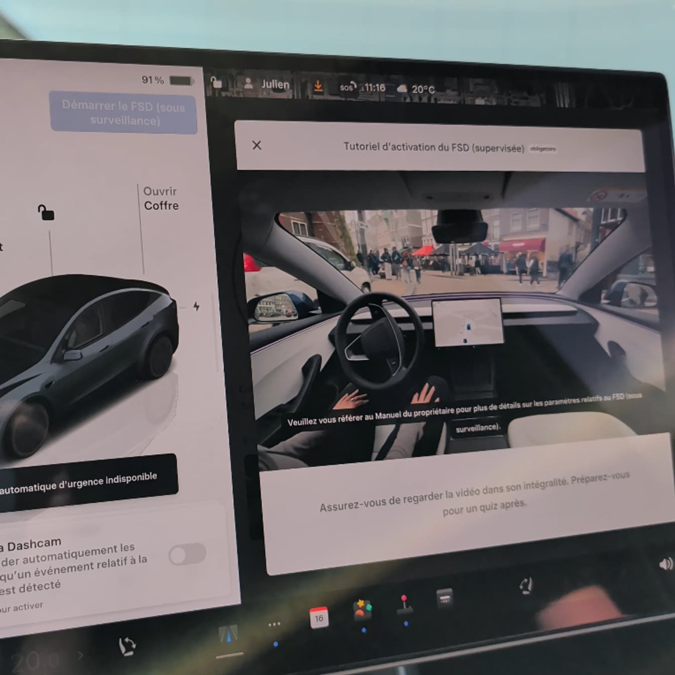 Vont-ils vraiment introduire un système qui permet de conduire mains libres  sur des routes verglacées?": Musk veut généraliser la "conduite autonome"  en Europe sur ses Tesla, les régulateurs sont très sceptiques