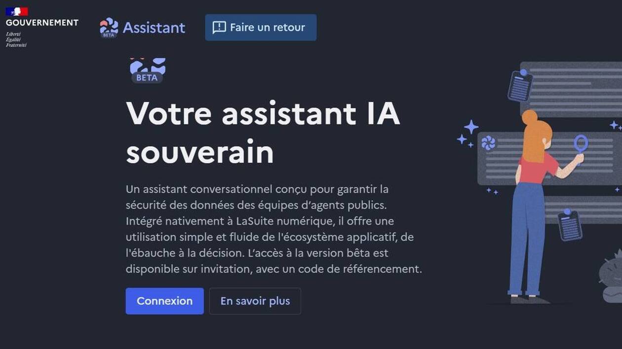 Comment l'État va mettre des outils d'IA souverains dans les mains de ses  fonctionnaires