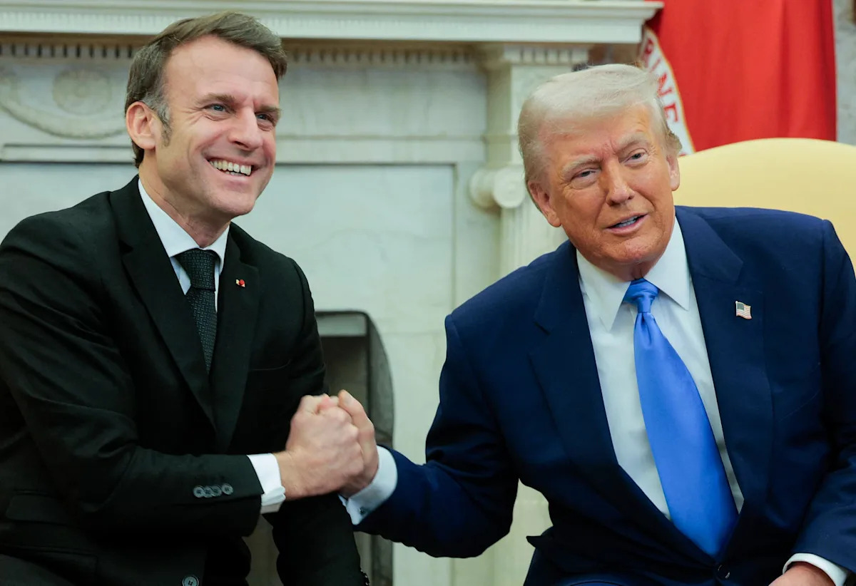 Après le G7, Emmanuel Macron et Donald Trump dîneront mercredi à Versailles  pour célébrer les 250 ans de l'indépendance des États-Unis - Yahoo  Actualités France