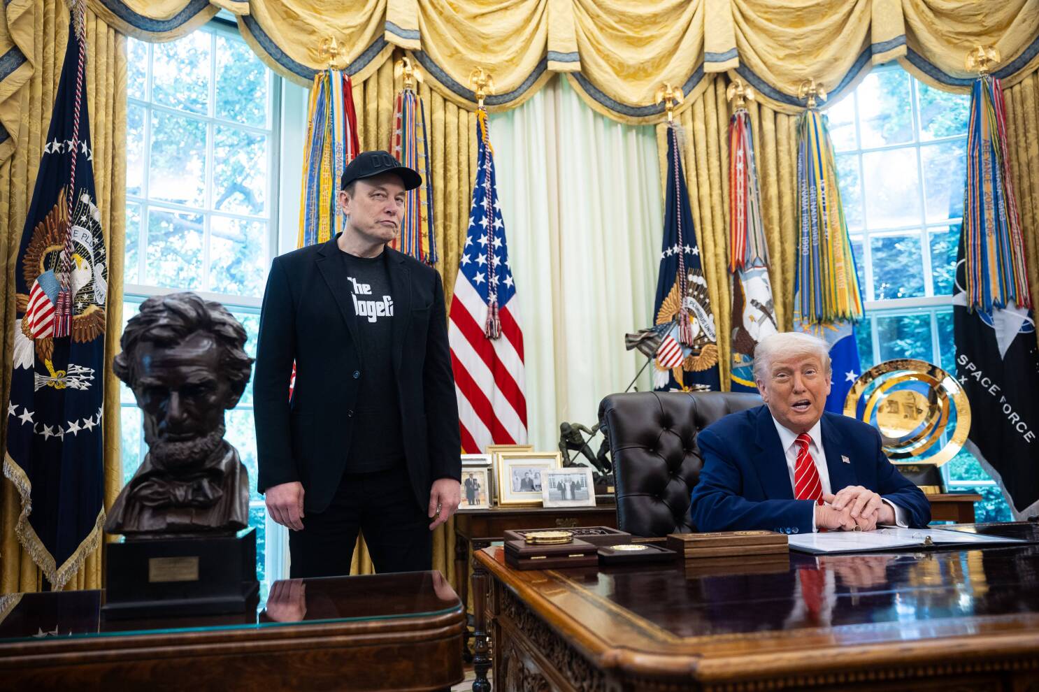 Des Maga historiques aux alliés récents de la tech, la coalition de Donald  Trump et d'Elon Musk au bord de l'implosion - l'Opinion
