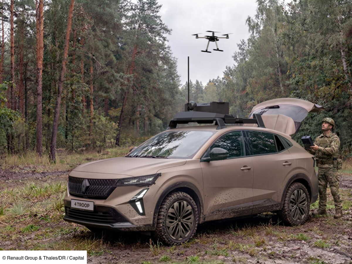 Renault et Thales s'associent pour créer «4 Troop», un véhicule militaire  pour l'armée française