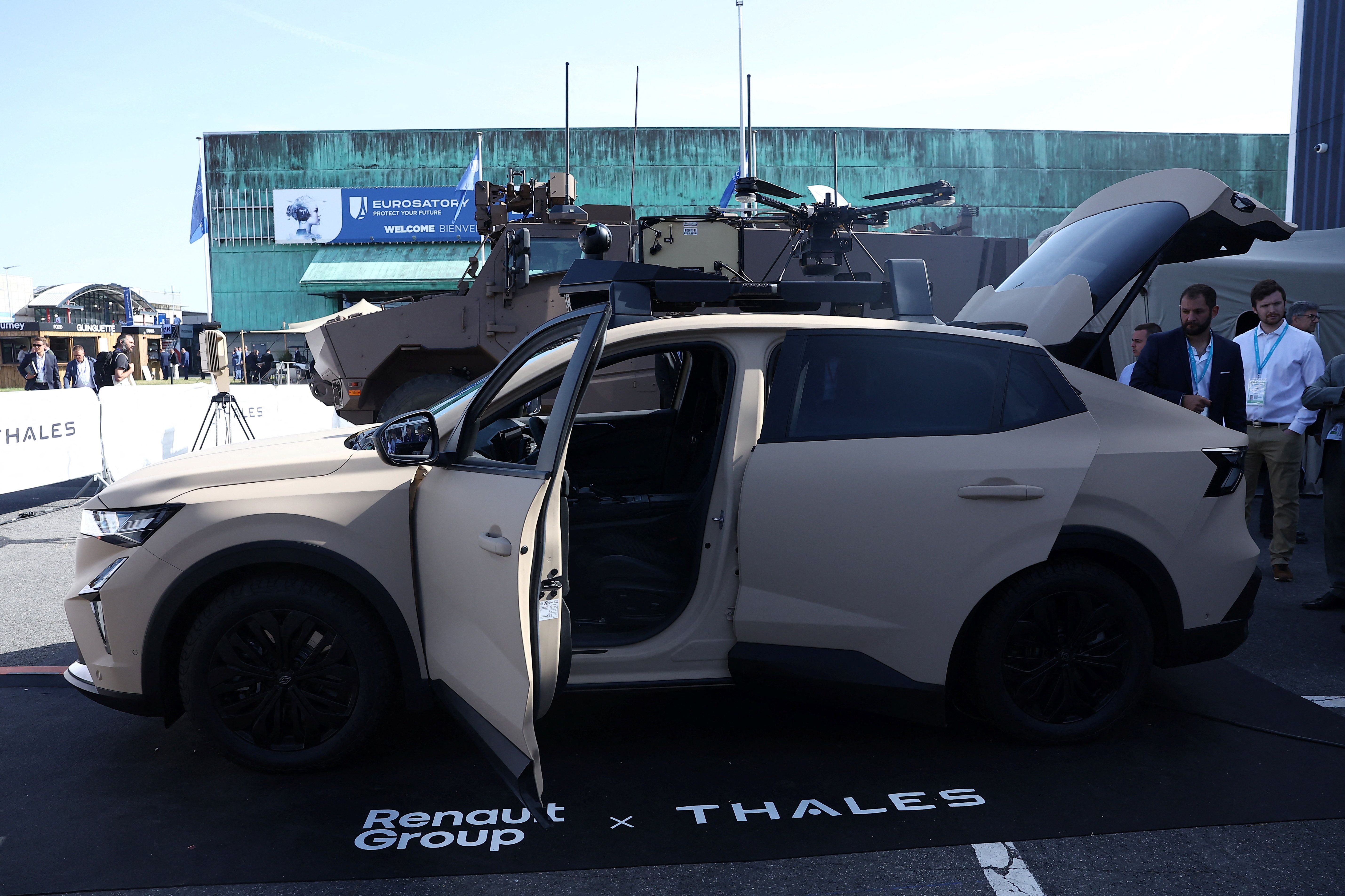 Renault s'associe à Thales pour développer un nouveau véhicule militaire |  Zonebourse