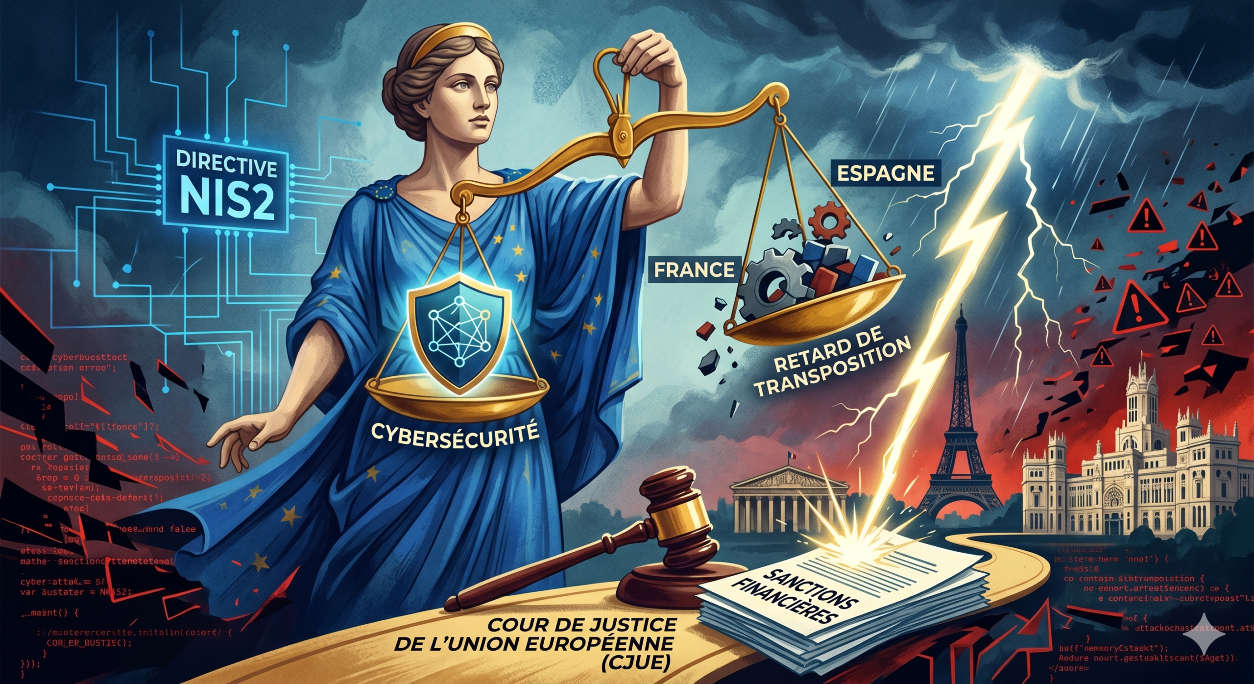 Blog Economie Numérique - La Commission européenne attaque la France en  justice pour ses retards sur NIS2