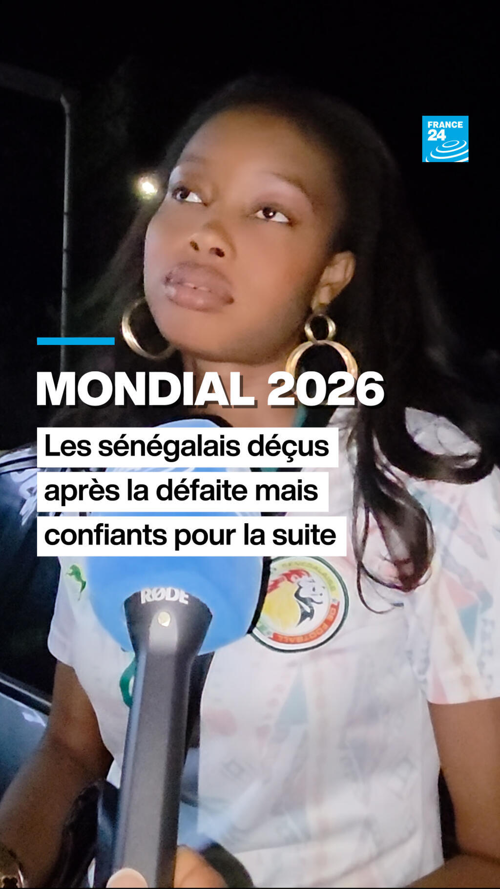 Mondial 2026 : au Sénégal, des supporters déçus mais confiants pour la  suite - France 24
