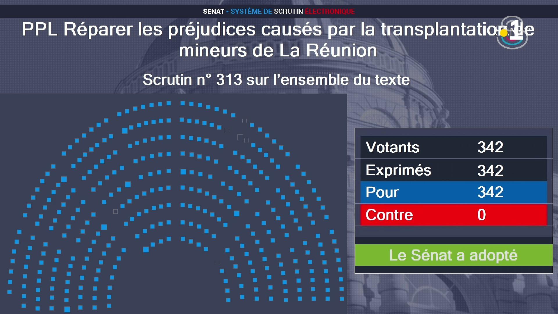 DIRECT. Le Sénat adopte à l'unanimité le texte encadrant les réparations  pour les ex-mineurs réunionnais dits de la Creuse