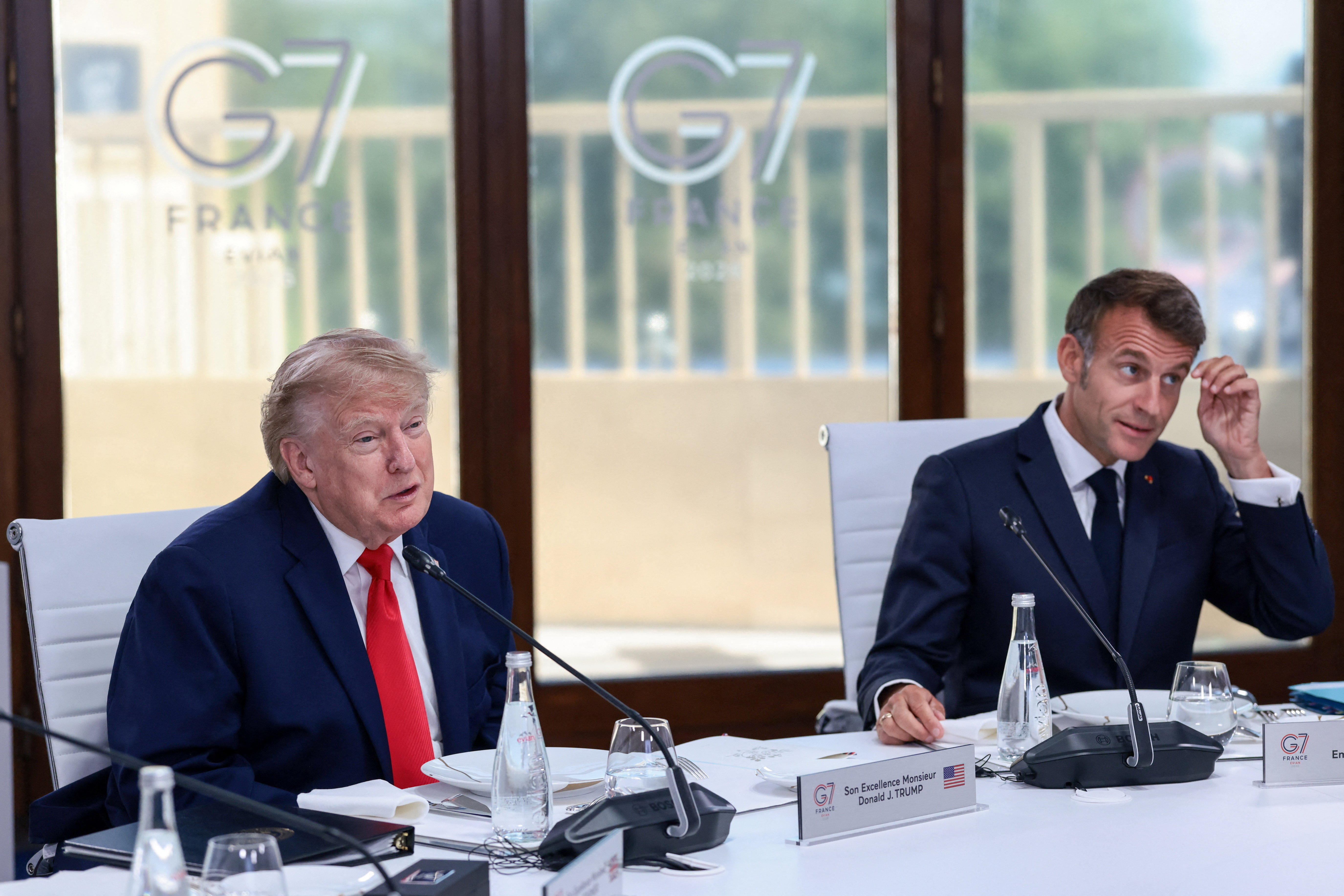 Donald Trump assure que l'Iran ne possédera jamais d'arme nucléaire –  L'Express