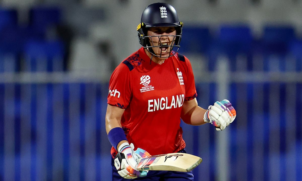 Nat Sciver-Brunt stars in chase as England secure last-over win against  South Africa | Women's T20 World Cup 2024 | The Guardian