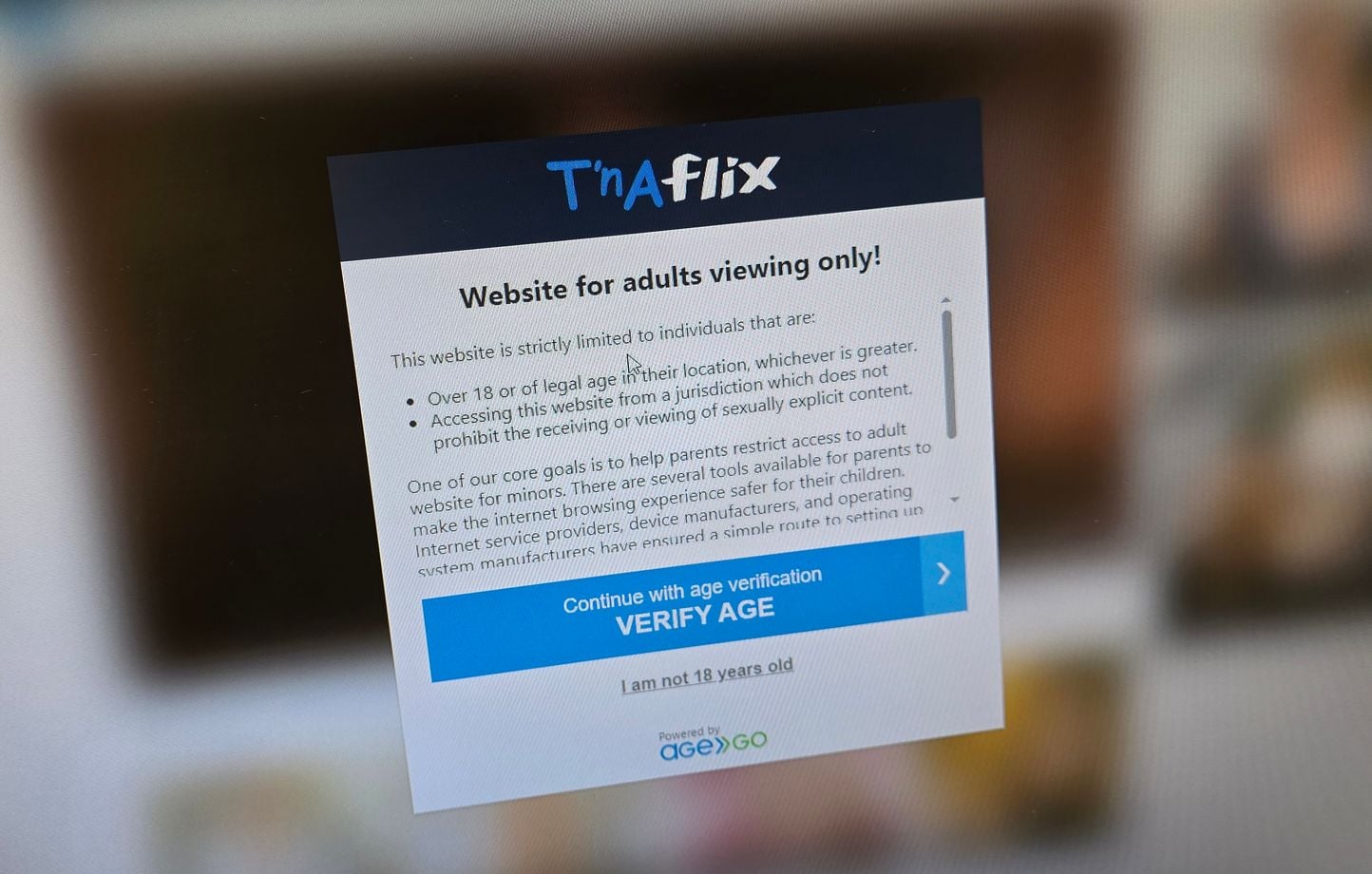 On a testé (et contourné) la vérification de l'âge pour accéder aux sites  pornos