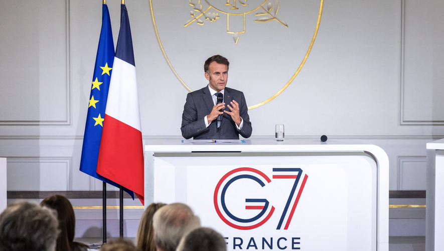 À Évian, Macron veut faire du G7 un sommet de la convergence face aux  fractures du monde - ladepeche.fr
