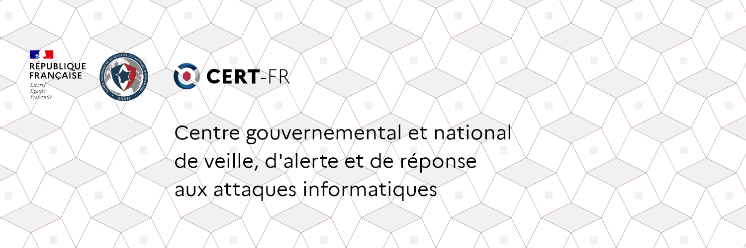 CERT-FR (@cert_fr@social.numerique.gouv.fr) - social.numerique.gouv.fr