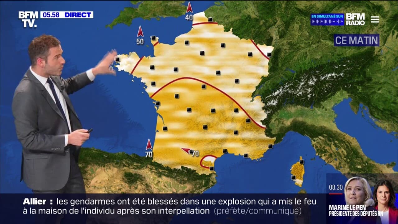 Du soleil partout en France et des températures en hausse ce jeudi
