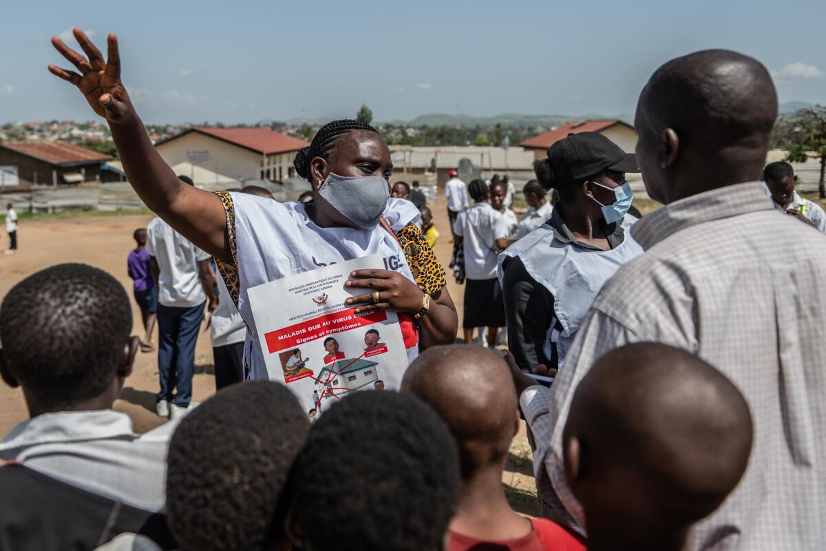 Attacks from residents complicate the fight against a rare type of Ebola |  News | WLIW-FM