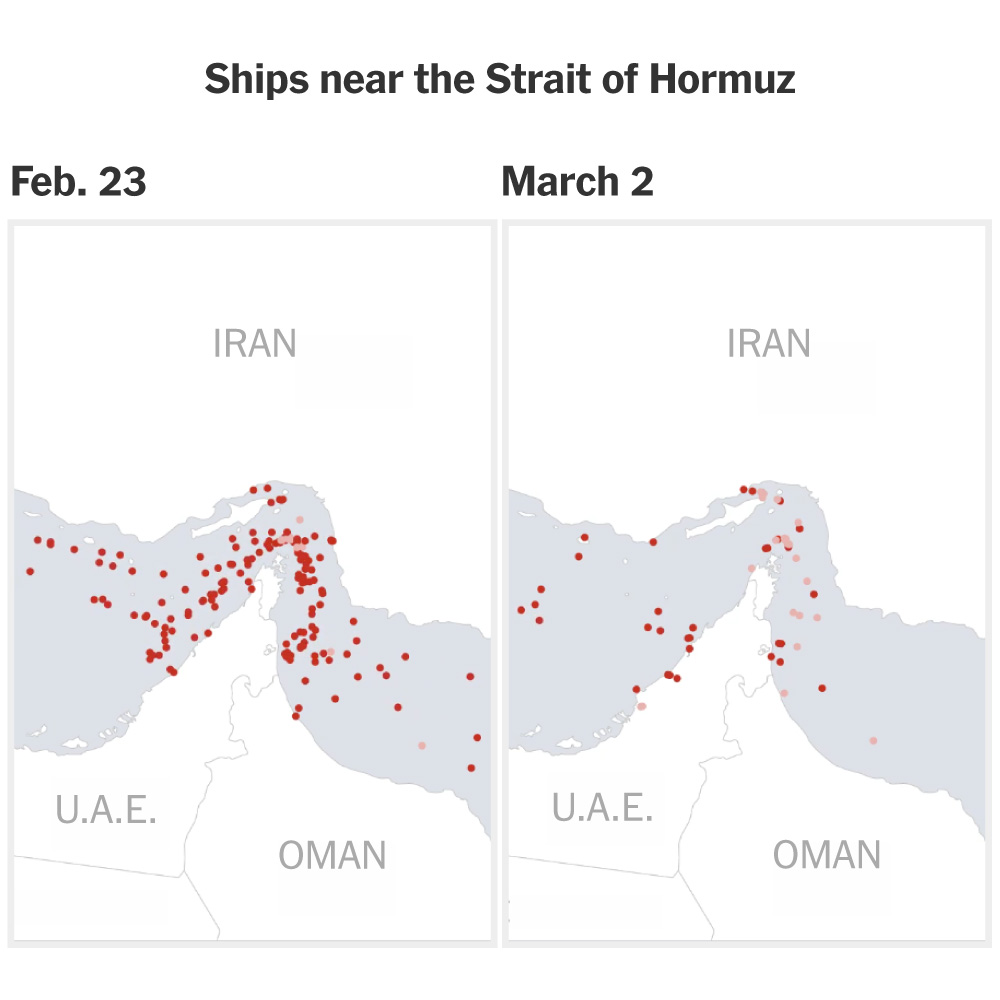 How War With Iran Is Threatening Global Oil and Gas Supplies - The New York  Times
