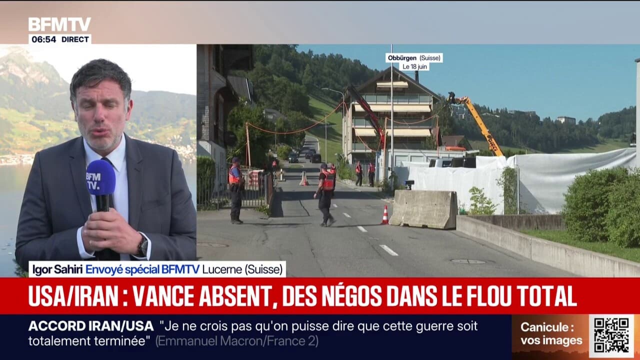 Guerre au Moyen-Orient: les délégations américaine et iranienne reportent  leur venue en Suisse
