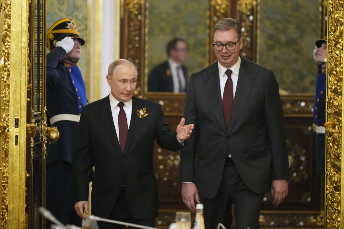 La Serbie est sur le chemin européen", assure le président Aleksandar  Vucic, malgré sa visite à Moscou pour les commémorations du 9 mai -  13/05/2025 à 13:50 - Boursorama