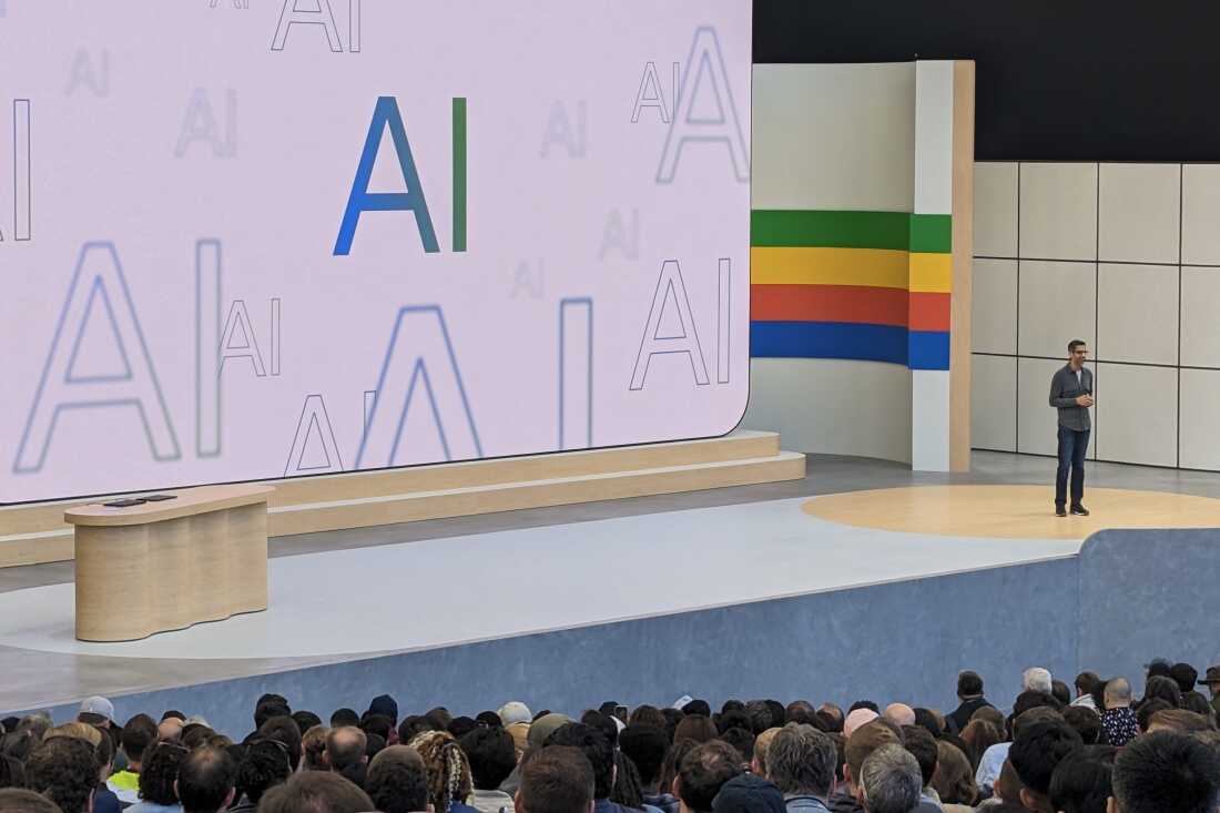 Ask AI or just Google it? Google makes a big change to a little search box  : NPR