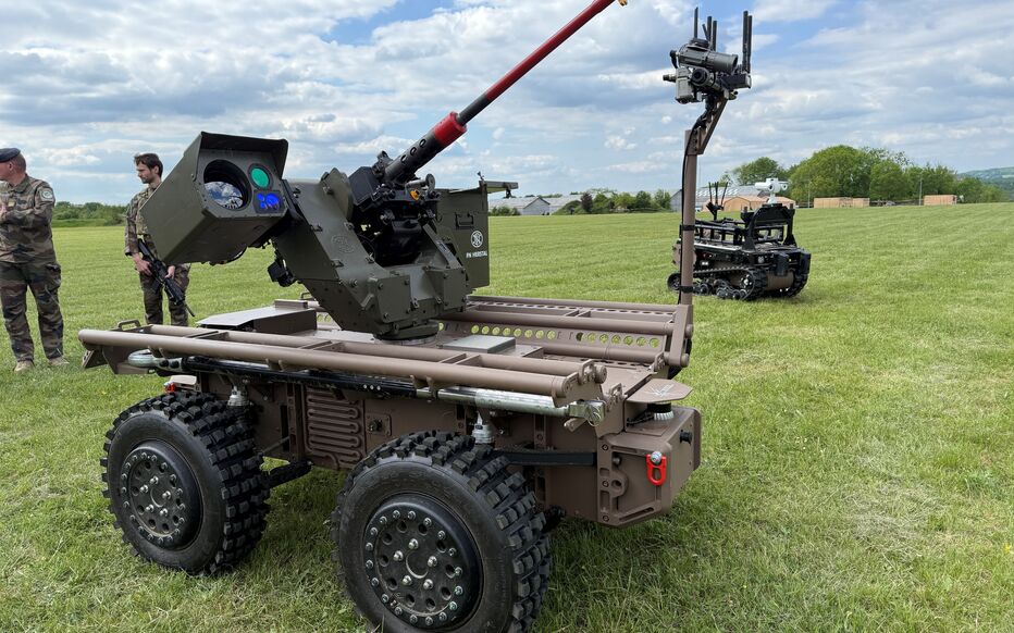 La destruction fera partie des missions » : l'armée française mise 35  millions d'euros en 2026 sur une première unité de robots - Le Parisien