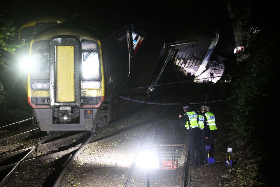Angleterre : plusieurs blessés dans la collision entre deux trains