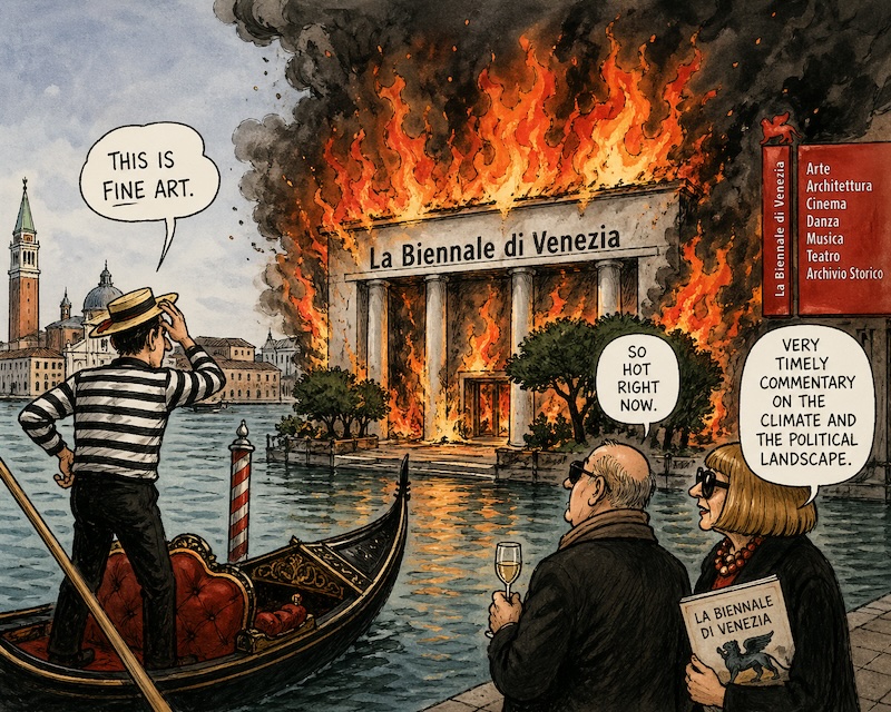 La Biennale Tries To Claim Neutrality When the World Is on Fire - Biennial  Foundation