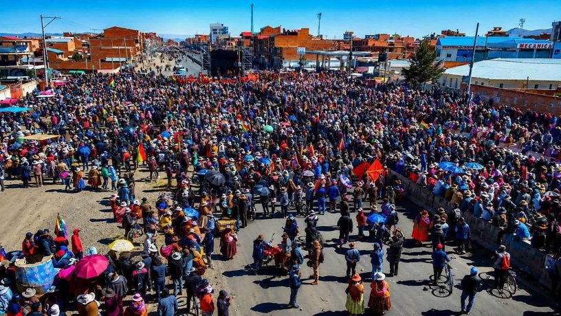 Notes sur la crise révolutionnaire en Bolivie. – Arguments pour la lutte  sociale