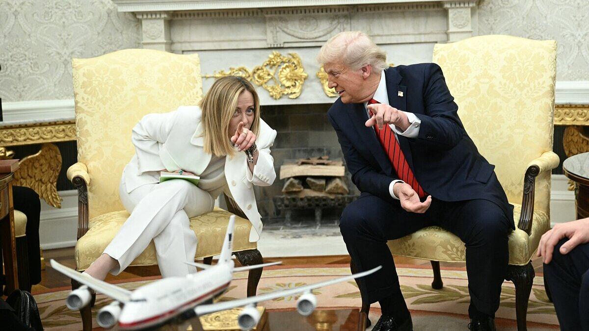 La lune de miel entre Giorgia Meloni et Donald Trump est terminée: un début  de rupture et un bon coup tactique | Slate.fr