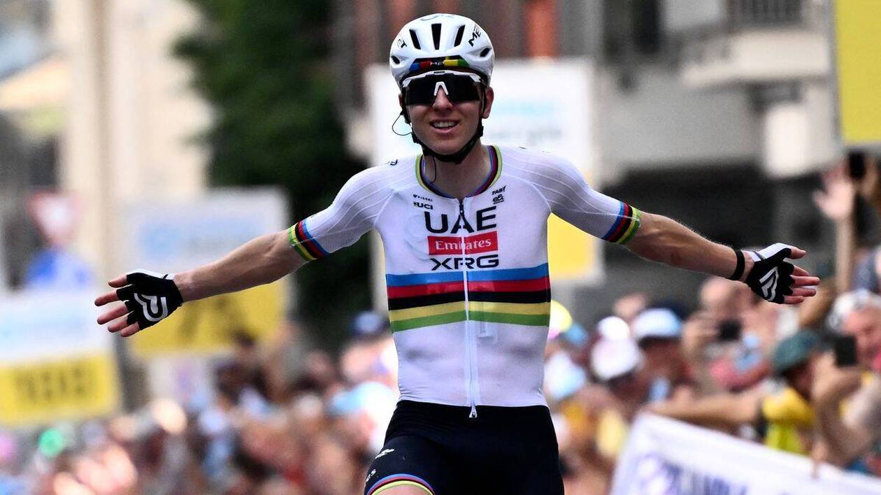 Tour de Suisse. Tadej Pogacar écrase la concurrence avec un numéro de 70  kilomètres en solitaire sur la première étape