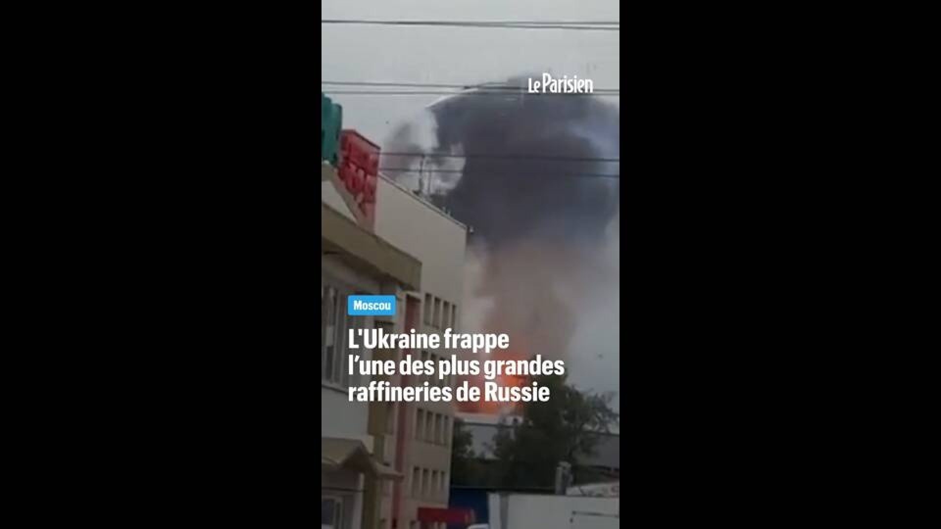 Moscou : Kiev frappe une des plus grandes raffineries de Russie - Vidéo  Dailymotion
