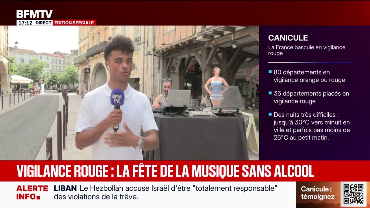 Fête de la musique: la chaleur intense n'empêche pas certaines communes de  maintenir leur festival - Vidéo Dailymotion