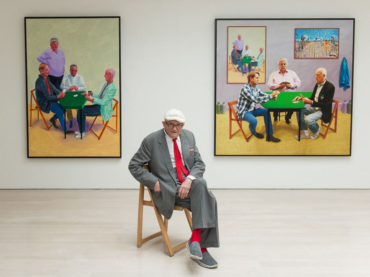 Les funérailles du peintre britannique David Hockney se sont déroulées dans  l'intimité – franceinfo