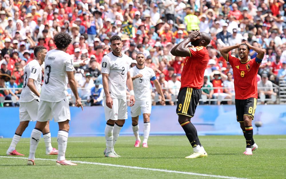 Mondial-2026 (Groupe G) : la Belgique, brouillonne, tenue en échec par  l'Égypte - Charente Libre.fr
