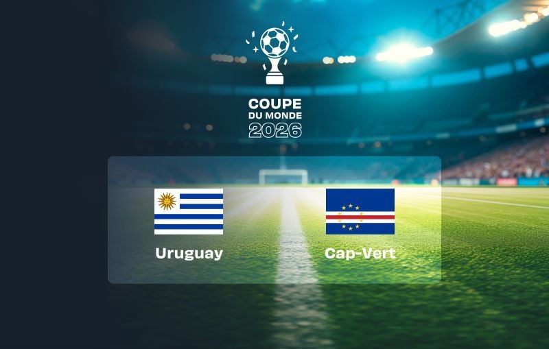 Uruguay - Cap-Vert : Composition officielle du match de Coupe du monde 2026